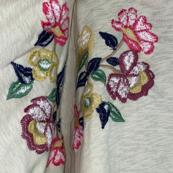 Hannah • Open Front• Cardigan with Floral Embroidery - Picture 4 of 6